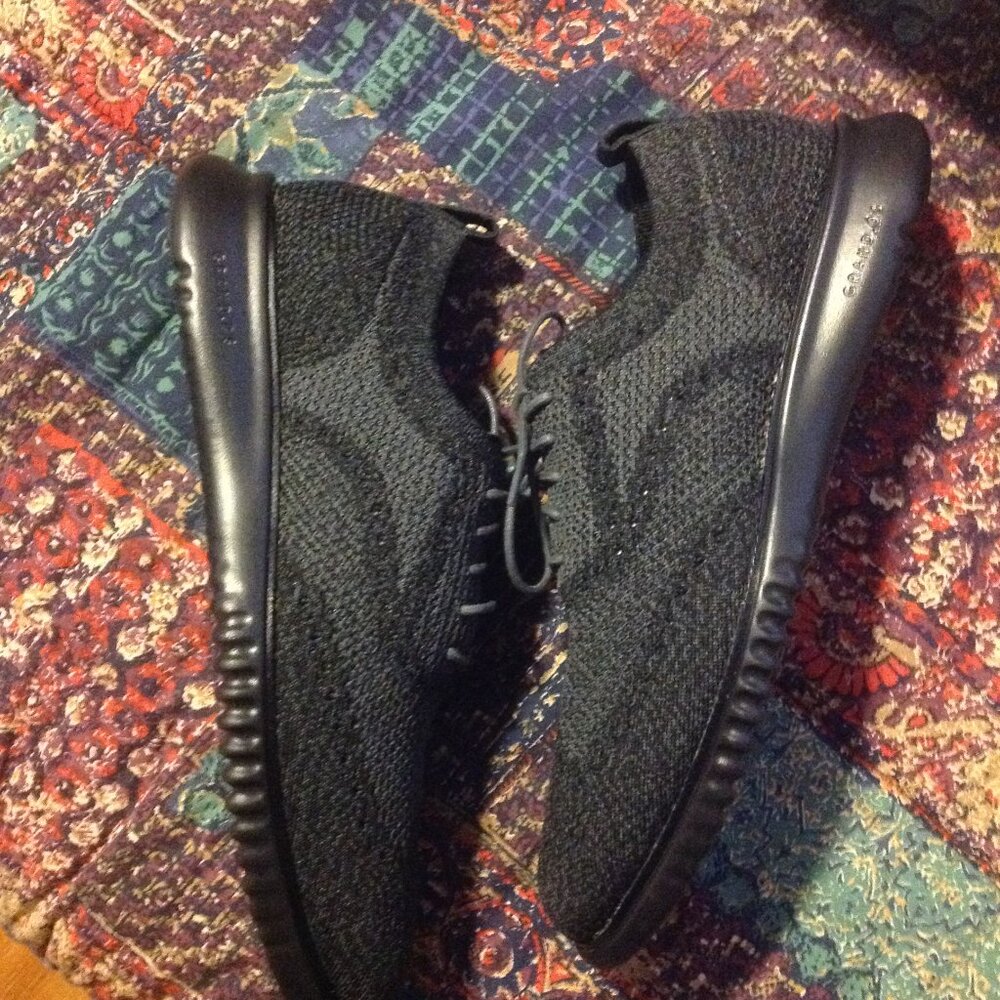 Cole Haan Men's ZeroGrand Black Stitchlite Oxford Shoes - 11.5M - New in Box